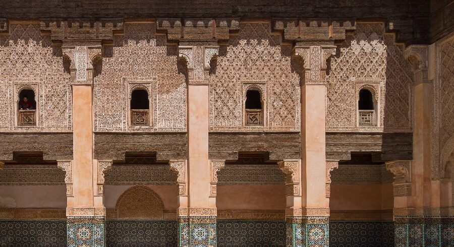 Visite guidée de l'école Ben Youssef des jardins secrets et des souks de Marrakech