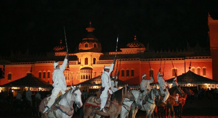 Folklore Show Chez Ali Fantasia with Moroccan dinner in Marrakech